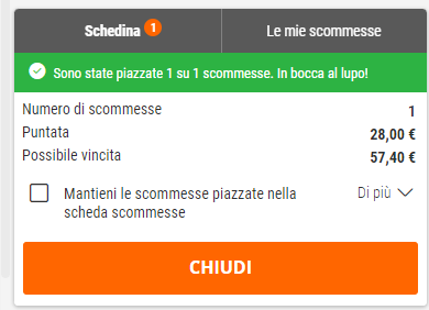 schedine di scommessa che mostrano Gioco Digitale