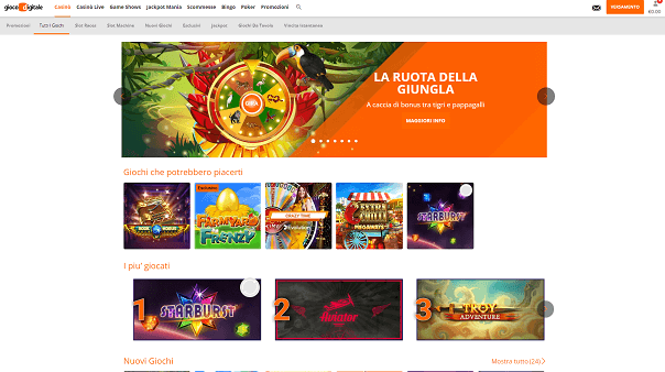 Casinò dal vivo Gioco Digitale