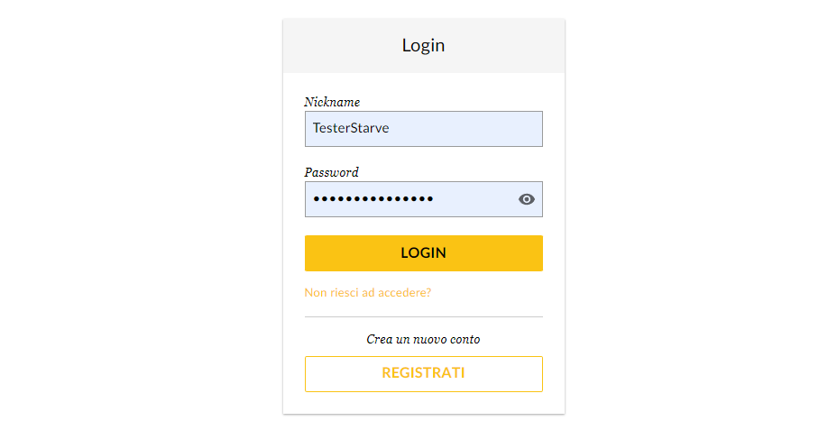 login Starvegas