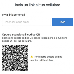 Inserisci ID da smartphone