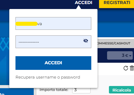 accedi a goldbet italia