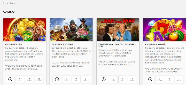 online casino goldbet italia